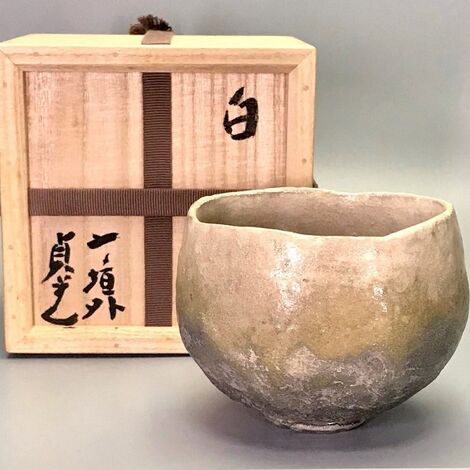 貞光　白楽茶碗